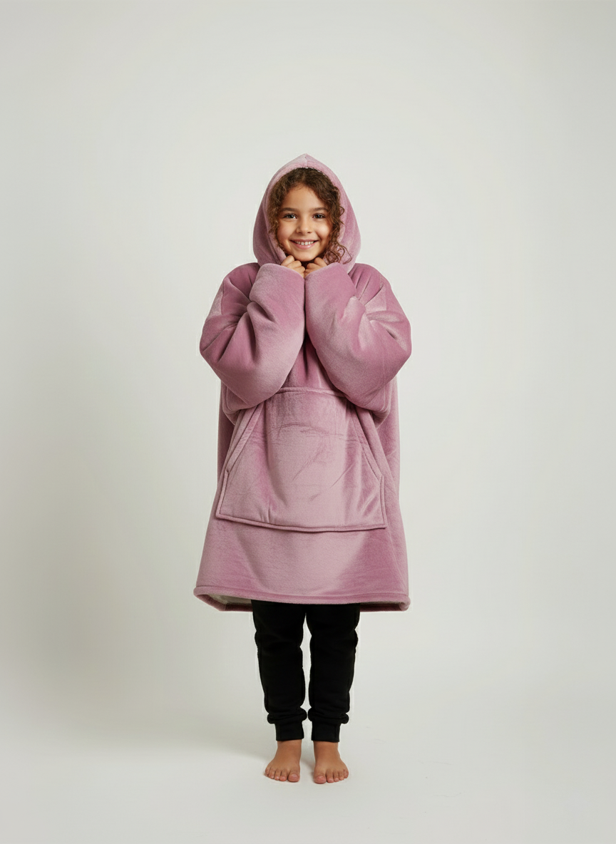 Kids Oversized Hoodie Blanket