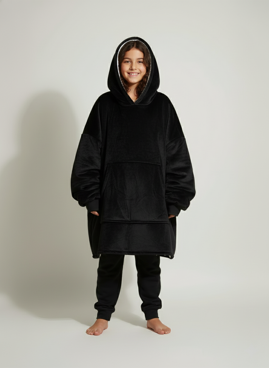 Kids Oversized Hoodie Blanket