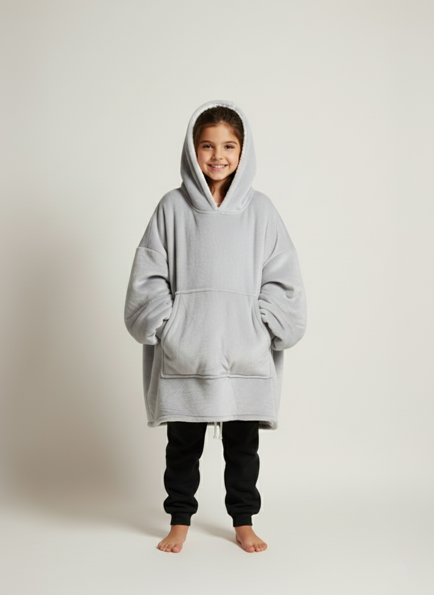Kids Oversized Hoodie Blanket