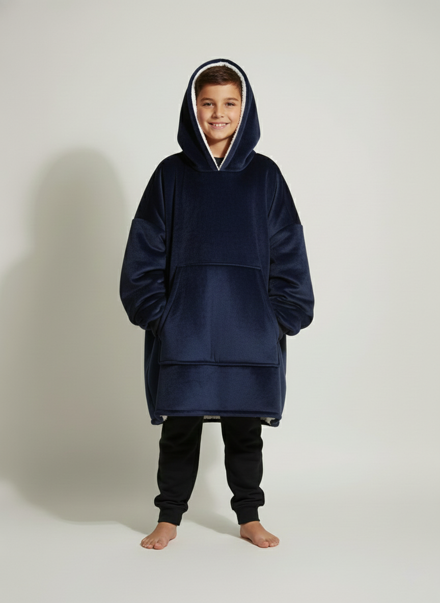 Kids Oversized Hoodie Blanket